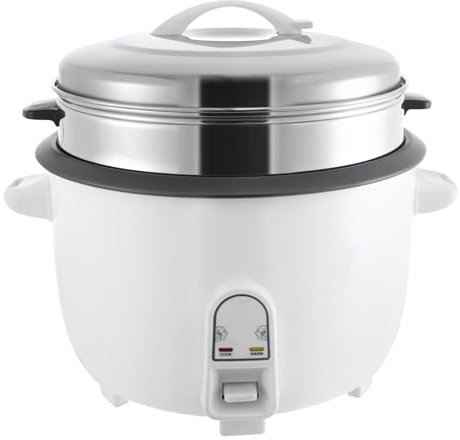 HarBin-Star Cuiseur à riz commercial 13 l avec cuiseur à riz avec spatule et fonction maintien au chaud Pot de jardin antiadhésif