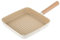 Florina Nube sartén grill de aluminio | 26x26 cm | Aluminio fundido | Apta para inducción | Revestimiento cerámico resistente a arañazos | Mango suave al tacto efecto madera | Resistente al calor
