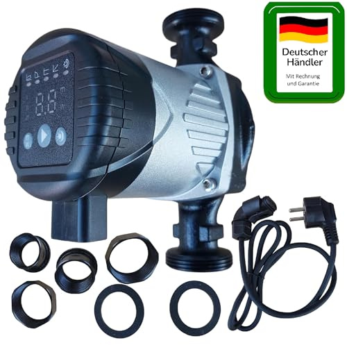 PAG Turbo GmbH® - VANTEC Hocheffizienzpumpe Heizungspumpe Umwälzpumpe energiesparend V 25-40/180, V 25-60/180 (V 25-60/180)