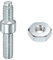 M METERXITY Chain Sprocket Bar Stud Nut M8 x 1.25 Thread Manganese Steel Double End Bar Studs for Echo Chainsaw 170/180/230/250 Bar Studs & Bar Nuts Kit Replacement