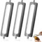 3 Stück Messer Aufsatz zum Schälen,Sparschäler Tupper,Turbo Schäler,Potato Peeler,Gemüseschäler,Ersatzklingen für Spargelschäler Tupperware Ersatzklinge, Microplane Schäler für Obst und Gemüse