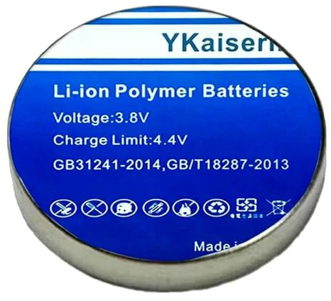 Batterie GPS de vélo durable compatible avec Garmin Edge 20 25 WL-GM20 PD2430 Ultra-Power 330 mAh Edge 20 (LIR2430)