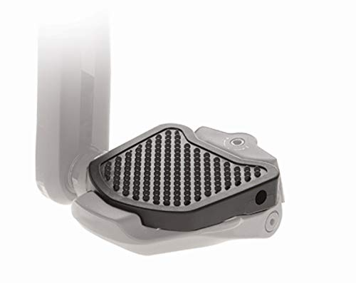 PEDAL PLATE Unisex – Erwachsene Zubehör Pedaladapter Flat Kunststoff Look Keo kompatibel Adapter, Schwarz, Einheitsgröße