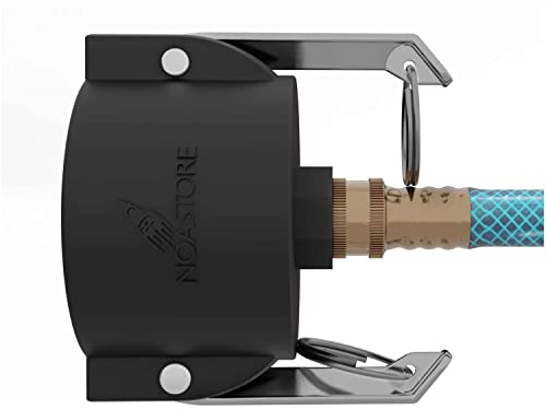 Noa Store 1000 litern IBC Innenliegender Adapter in Lebensmittelqualität | 5 cm Cam Lock x Gartenschlauch Tankentleerung - Zapfhahn, Wassertank, Verlängerungsstück, Verbindungssatz
