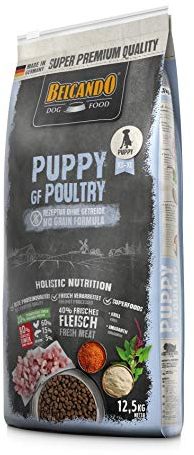 BELCANDO Puppy GF Poultry [12,5 kg] getreidefreies Welpenfutter | Welpenfutter ohne Getreide | Alleinfuttermittel für Welpen bis 4 Monate