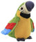 Moonlove Cute talking parrot toy record Interactive Plush toy repeat speaking parrot waving wings Funny plush bird for kids children Christmas Birthday Gift, Green