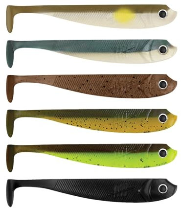 Lieblingsköder Gummiköder 5cm - 6 Gummifische, Farbe Lieblingsköder:Natural Classics