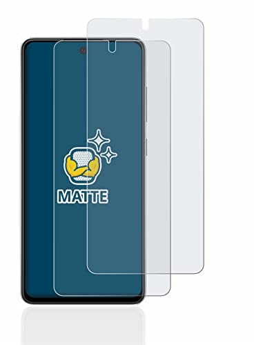 BROTECT Entspiegelungs-Schutzfolie für Samsung Galaxy A52s 5G (2 Stück) Matte Displayschutz-Folie, Anti-Reflex, Anti-Fingerprint