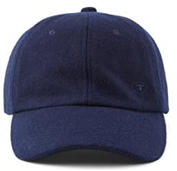 TOM TAILOR Herren Kappe mit Logo 1033295, 10668 - Sky Captain Blue, ONESIZE