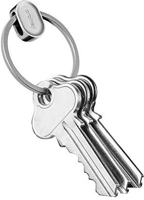 Orbitkey Ring v2- Silver, Black, One size
