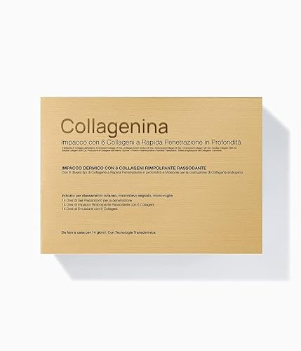LABO COLLAGENINA Impacco Dermico 6 Collageni Viso Trattamento Intensivo Antirughe Rassodante Gr.3