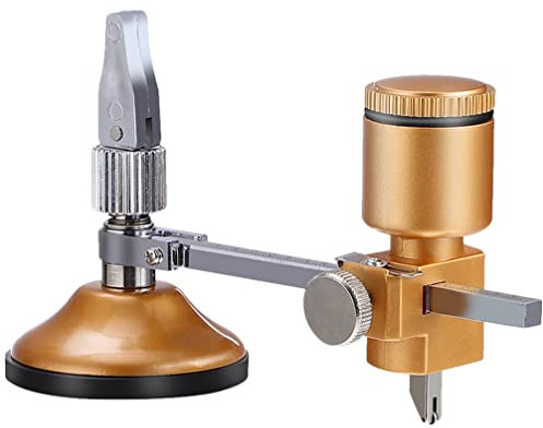 Housoutil Cortador De Vidrio Circular Compases Cortador De Corte Circular Con Ventosa Círculo 400Mm Cortador De Cerámica Ajustable Con Ventosa