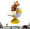 Dashboard schüttelnde Figur, Dashboard Capybara - Cartoon-Capybara-Dashboard-Figur | Sicheres Fahren, Ornamente für Mittelkonsole, Schlafzimmer, Arbeitszimmer, Fensterbank, Wohnzimmer