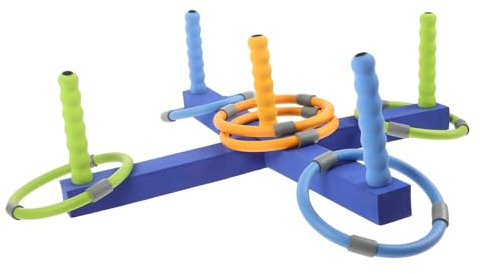 Gogogmee 3 Sets Ring Ring Toy Party Toss Toy Child Toss Game Toy Ring Toss Cross Ring Game Lawn Games for Toss Ring Game for Cross Ring Toss Game Ring Toss Toy Toys Nbr Colorful