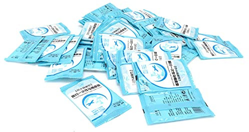 lvifloae 50 Einweg-Toilettenauflagen, saubere und hygienische Toilettenabdeckung für Kleinkinder, Kinder und Erwachsene, einzeln verpackt, geeignet für Reisen,