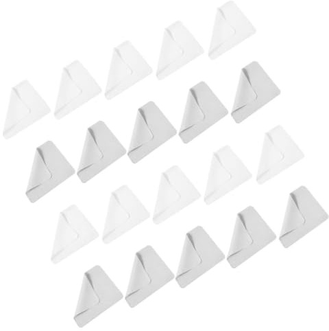 HOOWIFFY Chiffons de Nettoyage Lingettes Portables pour Lunettes en Tissu Suède Doux 20pcs Nettoyage des Verres et Écrans pour Bureau et Voyage