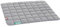 Doctor Bark Hundedecke – weiche, hochwertige Hundematte für kleine Hunde/Welpen, robuste Indoor-Outdoor Liegedecke, waschbar bis 95 °C (Gr. S, 65x50 cm, Hellgrau)