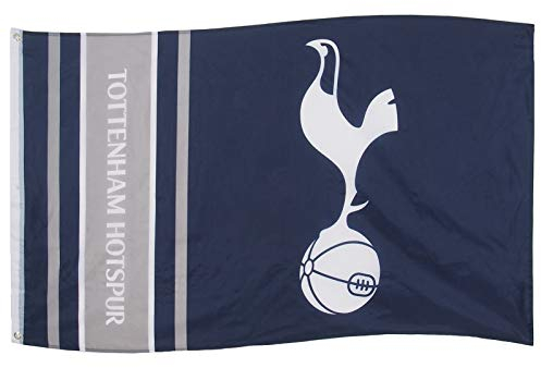 Tottenham Hotspur Football Club Official Striped Large Flag Big Crest Game Fan Banner