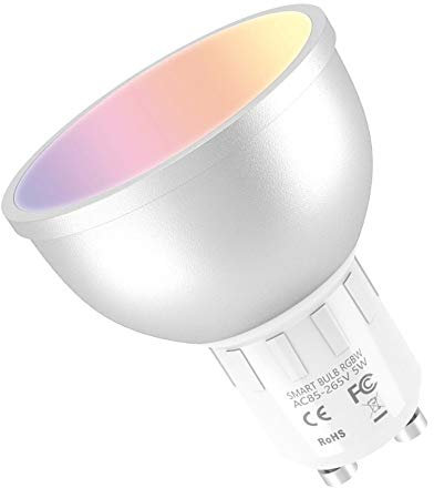 muvit iO Bombilla Inteligente GU10/5W/480lm RGB+Blancos D50*H56