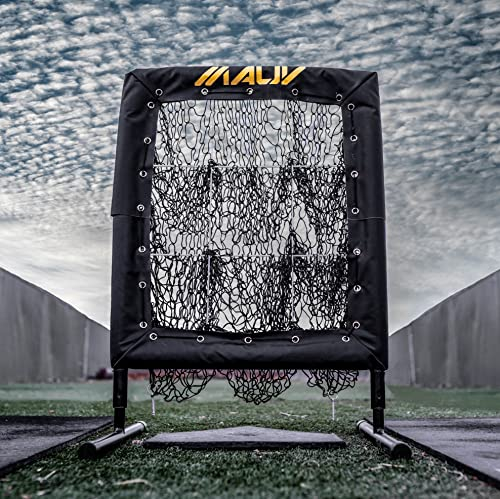 Mauv Perfect Pitch – Baseball Pitching Net mit 9 Loch Strike Zone – Übungsziel – Softball Wurf – Trainingsgerät