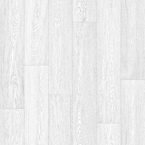Pure Oak Anti Slip Wood Effect Vinyl Flooring Lino (2m x 4.5m)