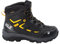 Jack Wolfskin Unisex Kinder Vojo Texapore Mid K, Black / Burly Yellow, 31 EU