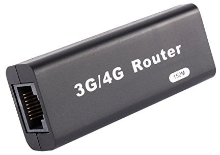 Mini routeur WiFi Portable sans Fil 3G 4G, Mini routeur USB2.0 Modem USB WiFi des Normes IEEE.802b / g/n pour Ordinateurs et téléphones, Vitesse de Transmission élevée 150 Mbps