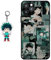 Staremeplz Compatible with iPhone 13 Pro Max Case With Anime Figure Design [With Keychain], Soft Silicone TPU Cartoons Protective Phone Case for iPhone 13 Pro Max