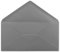 300 DIN Lang Briefumschläge Grau 22 x 11 cm -120 g/m² Nassklebung Post-Umschläge ohne Fenster ideal für Weihnachten Grußkarten Einladungen von Ihrem Glüxx-Agent