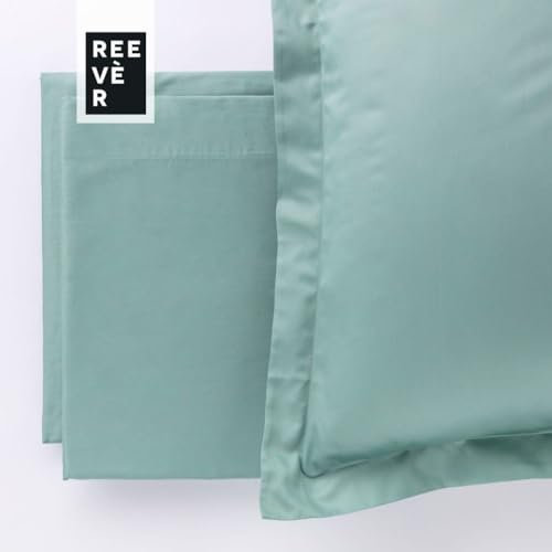 Completo lenzuola letto matrimoniale Carillo Reveer Charme in satin Lichene