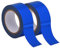 MFUOE Lot de 2 rouleaux de ruban adhésif Washi bleu roi - 15 mm x 5 m - Ruban de masquage décoratif pour loisirs créatifs, emballage cadeau, cadre photo, scrapbooking (bleu roi)