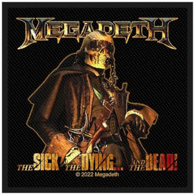 Razamataz Megadeth - The Sick, The Dying And The Dead Band Aufnäher Patch ca. 10x 10cm