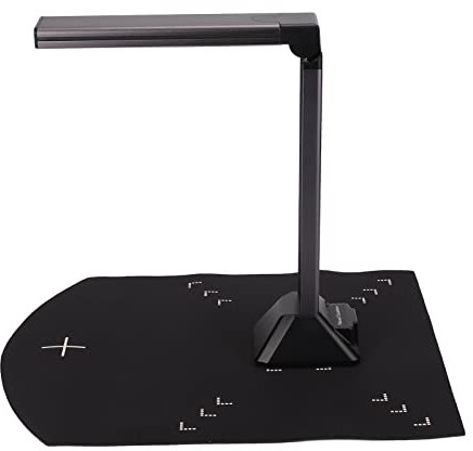 5-MP-USB-Dokumentenkamera für 2592 X 1944 Ultra HD-Erfassung Im A4-Format, Tragbarer Scanner mit LED-Licht, Farb-/Schwarz-/Weiß-/Graustufen-Scannen, Vorder- und