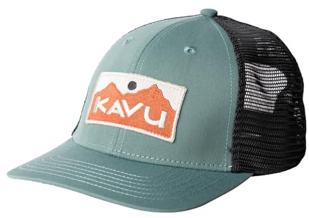 KAVU Oberhalb der Standard-Baseballkappe – langlebige und stilvolle Kopfbedeckung, Dunkler Wald, Einheitsgre