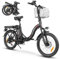 SAMEBIKE E Bike Elektrofahrrad E-Bike Klapprad 20 E-Fahrrad klapprad,432WH Lithium-Akku,für Lange Reichweite bis 60-110km, Falt-Elektrofahrräder für Herren Damen mit 7 Gängen (CY20)