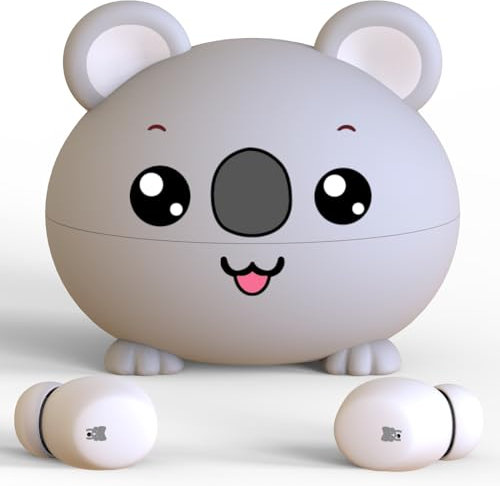 COOTIMOCK Cuffie Bluetooth Bambini, Auricolari Bluetooth 5.3 per Bambini con Volume Sicuro di 85 dB, 30 Ore di Riproduzione, Ricarica Rapida USB-C, Impermeabile IPX6, per iPad/Desktop/Viaggio/Scuola