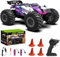 FEIMUOSI Ferngesteuertes Auto RC Car: 1:18 Offroad Fahrzeug Spielzeugauto mit LED Licht, 2.4GHz All Terrain RC Crawler mit 2 Akku, 20 km/h RC Truck Stunt Auto für Kinder und Erwachsene