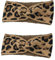 TOVINANNA 2stücke Leopardenmuster Strick-stirnband Für Damen Breites Warmes Und Bequemes Haarband Mit Einzigartigem Design Für Winter Und Tägliche Freizeitaktivitäten