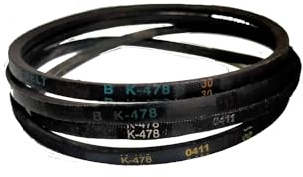 Keilriemen Für Tischbohrmaschine Für K456 Für K26 Für K15 Für K-690 Für K478 Für K660 Bohrmaschine Gummi-Keilriemen Antriebsriemen Antriebsriemen(2pcs,K-478)