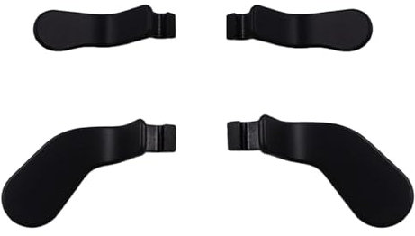4Pcs Elite Controller Paddles for Xbox One Elite Series 2 Controller, Elite Controller Paddles, Elite Series 2 Paddles Replacement for Xbox One Elite/Elite Series 2/Elite 2 Core Controller (Black)