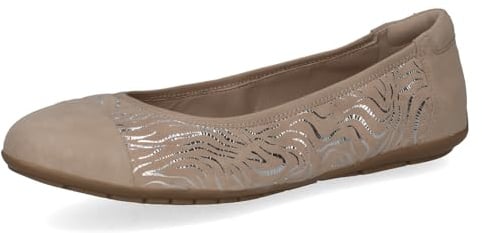 CAPRICE Ballerina Leder G-Weite