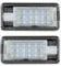 LED License Plate Lights,Number Plate Lamp 2PCS 18 Auto Car Number License Plate Light 12V Fit use for Audi A3 A4 A6 A8 B6 B7 Q7