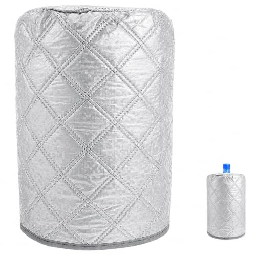 OUNONA Funda para Dispensador de Agua de 5 Galones Protección contra Polvo y Luz, Material de Aluminio Plateado y Algodón, Adecuado para Hogares y Oficinas Color Aleatorio