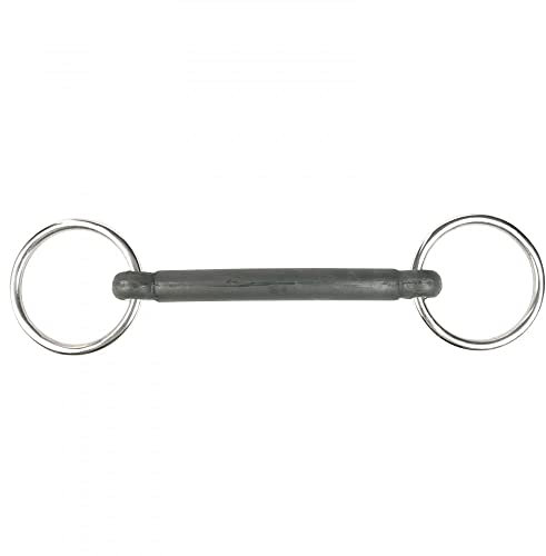 Horze Mullen Mouth Loose Ring Rubber Bit