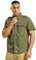 Brandit Vintage Shirt Short Sleeve, color: olive, size: 5XL