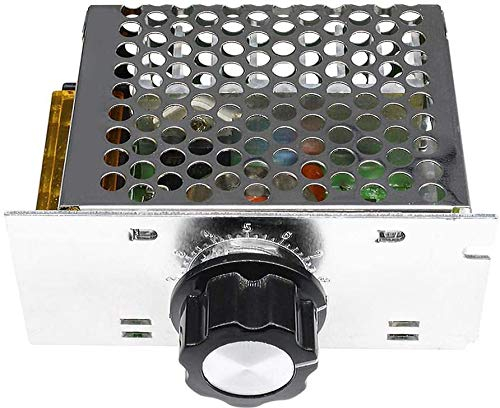 ATEC - Variatore di Tensione Alternata, ideale per Resistenze Elettriche, Ventole e Lampade Dimmerabili (SCR4000W (1Pz))