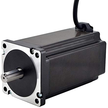STEPPERONLINE Nema 34 Motor paso a paso 13.0Nm 6.0A 14mm eje de llave con cable de 1 m
