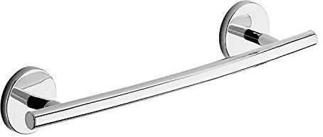 Gedy Cromato, 35 cm, Cebu, Asciugamani Bagno, Misure 6 x 35,4 x 8,2 cm e Peso 0,281 kg, Porta salvietta in Acciaio Inox e Cromall, 10 Anni di Garanzia, Design: R&S