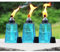 Citronella öl Tiki Fackeln für Draußen, Tischplatte Garten Fackel 3er-Set, blau