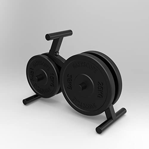 Barbell Olympic Plate Tree Storage Rack, Barbell Holder for Home Gym